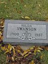 Record image of Hilda Olivia Swanson (born Lundberg)