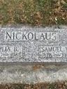 Record image of Julia Brown Nickolaus (born Cooper)