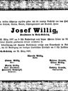 Record image of Josef / Jakob Willig