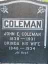 Record image of John ~ Edward COLEMAN