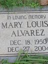Record image of Mary Louise Alvarez (born Abeita)