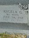 Record image of Angela Gertrude Fey (geb. Wenzel)