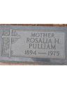 Record image of Rosalia Pulliam (born Hernandez)