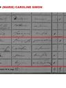 Record image of Marie Caroline LELEU (nascida SIMON)