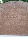 Record image of Ann Jane Thurston (born Bell)