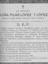 Record image of Pilar Regueiro Lopez (nacida Lopez Lopez)