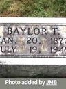 Record image of Baylor Tildon Hoover