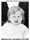Record image of Siiri Turunen Miettinen (ent. Turunen ) (born Saarelainen)