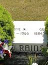 Record image of Annie Bernice (Nan) 						Father:	Guy Victor Rains ‎(2) RAINS (born Campbell)