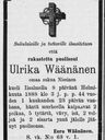 Record image of Ulrika Nissinen